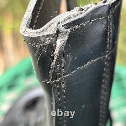 Bottes militaires tactiques de combat noires vintage Biltrite PANCO, taille 10,5, neuves de stock (NOS)