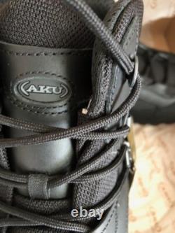 Bottes militaires tactiques en Gor-Tex noires Aku taille 15L BNIB