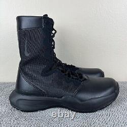 Bottes militaires tactiques en cuir noir intégral Nike SFB B1 pour hommes, taille 13