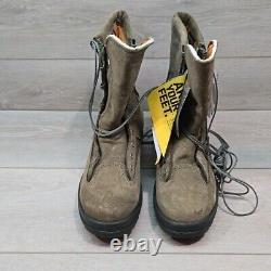 Bottes militaires tactiques en cuir pour hommes Belleville NWT avec embout en acier, taille 8W