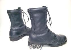 Bottes militaires tactiques en cuir vintage 9, modèle homme US 10 R