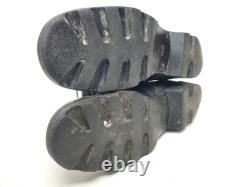 Bottes militaires tactiques en cuir vintage 9, modèle homme US 10 R