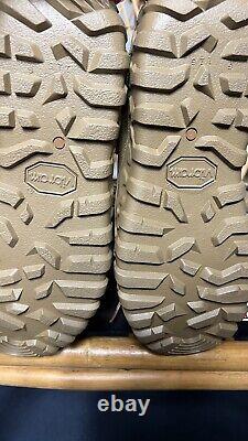 Bottes militaires tactiques imperméables et isolées 400G Rocky S2V larges 10,5 en brun coyote