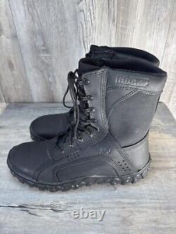 Bottes militaires tactiques spéciales noires Rocky S2v pour homme taille 12,5 fabriquées aux États-Unis
