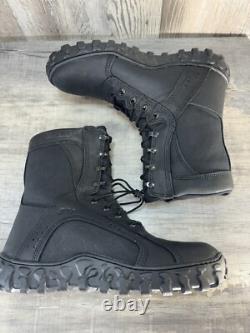 Bottes militaires tactiques spéciales noires Rocky S2v pour homme taille 12,5 fabriquées aux États-Unis