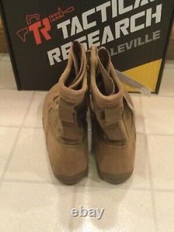 Bottes tactiques Belleville TR105 12 régulières Coyote Minimalist Boot 8 Nouveau