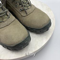 Bottes tactiques Rocky S2V USAF Vibram vert militaire femme 10,5 NWOT 278 $