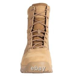 Bottes tactiques Rothco Guardian AR 670-1 Coyote Brown à bout composite de 8 pouces