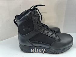 Bottes tactiques Under Armour Stellar pour homme. Noires. Taille 9. Imperméables militaires