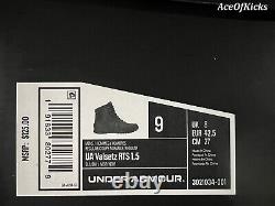 Bottes tactiques Under Armour Valsetz RTS 1.5 noires taille 8-14 pour homme 3021034-001