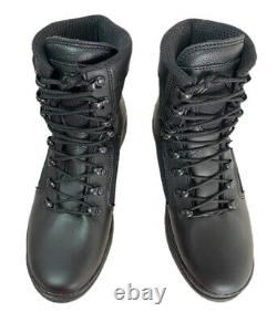 Bottes tactiques en cuir d'été Modèle 614 Faradei Noir Armée Russe Original