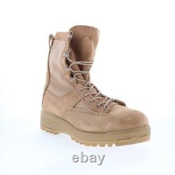 Bottes tactiques larges marron pour homme Belleville Air Force isolées fabriquées aux États-Unis