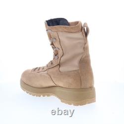 Bottes tactiques larges marron pour homme Belleville Air Force isolées fabriquées aux États-Unis