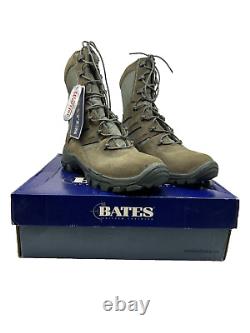 Bottes tactiques militaires Bates Goretex vert sauge taille 9 EW semelle Vibram neuves dans leur boîte