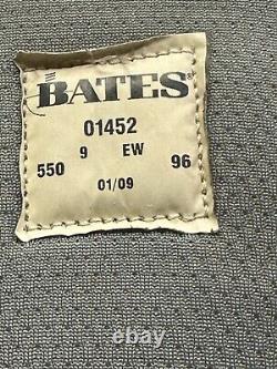 Bottes tactiques militaires Bates Goretex vert sauge taille 9 EW semelle Vibram neuves dans leur boîte