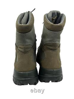 Bottes tactiques militaires Bates Goretex vert sauge taille 9 EW semelle Vibram neuves dans leur boîte