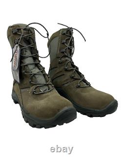 Bottes tactiques militaires Bates Goretex vert sauge taille 9 EW semelle Vibram neuves dans leur boîte