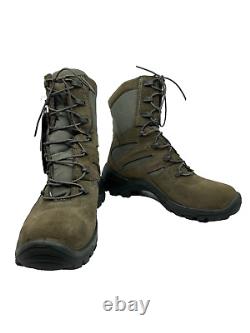 Bottes tactiques militaires Bates Goretex vert sauge taille 9 EW semelle Vibram neuves dans leur boîte