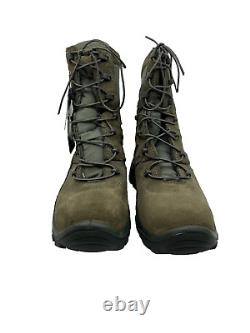 Bottes tactiques militaires Bates Goretex vert sauge taille 9 EW semelle Vibram neuves dans leur boîte