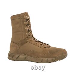 Bottes tactiques militaires Oakley Field Assault pour hommes, Coyote, taille 8.5 US
