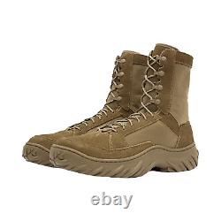 Bottes tactiques militaires Oakley Field Assault pour hommes, Coyote, taille 8.5 US