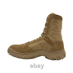 Bottes tactiques militaires Oakley Field Assault pour hommes, Coyote, taille 8.5 US