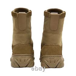 Bottes tactiques militaires Oakley Field Assault pour hommes, Coyote, taille 8.5 US