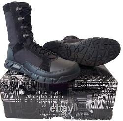 Bottes tactiques militaires Oakley Light Patrol Blackout toutes noires taille 9,5