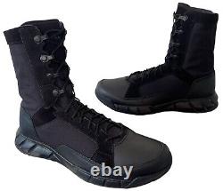 Bottes tactiques militaires Oakley Light Patrol Blackout toutes noires taille 9,5