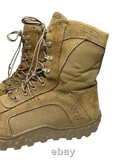 Bottes tactiques militaires Rocky S2V à bout en acier pour homme 13 W Coyote Special Ops