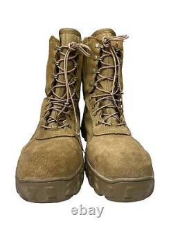 Bottes tactiques militaires Rocky S2V à bout en acier pour homme 13 W Coyote Special Ops