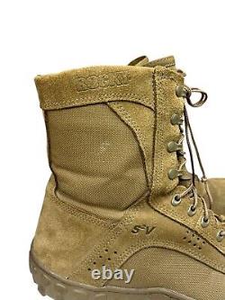 Bottes tactiques militaires Rocky S2V à bout en acier pour homme 13 W Coyote Special Ops
