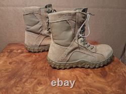 Bottes tactiques militaires Rocky S2V à embout d’acier marron RKC053 pour homme, taille 13 M