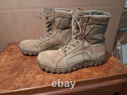 Bottes tactiques militaires Rocky S2V à embout d’acier marron RKC053 pour homme, taille 13 M