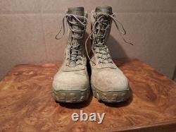 Bottes tactiques militaires Rocky S2V à embout d’acier marron RKC053 pour homme, taille 13 M