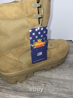 Bottes tactiques militaires Thorogood 8 War Fighter en cuir pour hommes taille 10 NWT