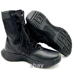 Bottes tactiques militaires/combats Nike pour hommes SFBB1 entièrement noires DX2117-001 taille 12