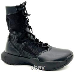 Bottes tactiques militaires/combats Nike pour hommes SFBB1 entièrement noires DX2117-001 taille 12