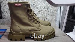 Bottes tactiques militaires, de randonnée et de combat pour hommes DSQUARED2 Italie vert olive 12