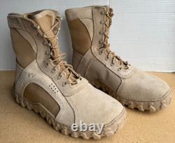 Bottes tactiques militaires en acier S2V Rocky pour hommes 13 W Coyote Special Ops