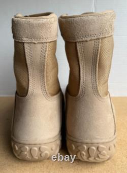 Bottes tactiques militaires en acier S2V Rocky pour hommes 13 W Coyote Special Ops