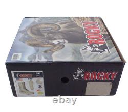 Bottes tactiques militaires en cuir tan NIB ROCKY Men's 105 SV2V SPECIAL OPS 8M