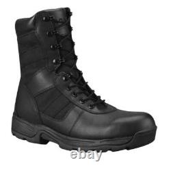 Bottes tactiques militaires pour hommes Propper Series 100 8 à fermeture éclair latérale, en cuir pleine fleur
