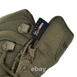 Bottes tactiques montantes pour homme SKENARY, bottes de combat militaires imperméables, olive