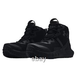 Bottes tactiques noires pour femmes Under Armour Ua W Micro G Valsetz MID 3023742-001