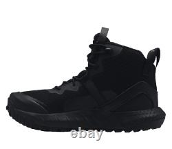 Bottes tactiques noires pour femmes Under Armour Ua W Micro G Valsetz MID 3023742-001