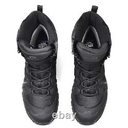 Bottes tactiques pour femmes Bottes militaires noires pour femmes Bottes de combat imperméables 8