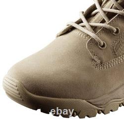 Bottes tactiques pour hommes 8 pouces légères en cuir suédé durables