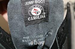 Carolina Mens 10 Jump Boots Sz 10 Cap Toe Tactical Military Black Leather États-unis