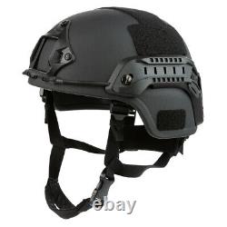 Casque balistique aramide niveau IIIA tactique pour combat militaire, armure pare-balles